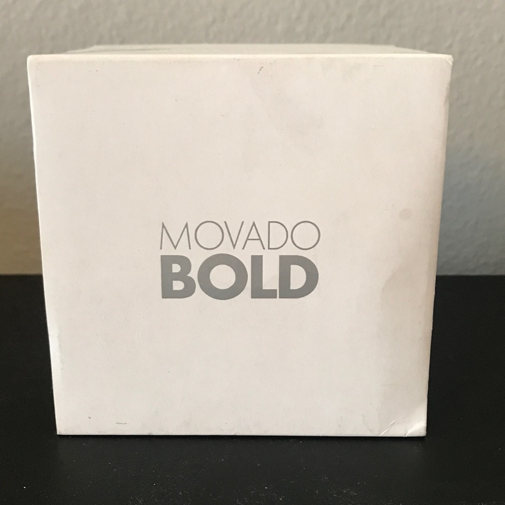 Bold White Dial Gold Stainless Steel Ladies Watch